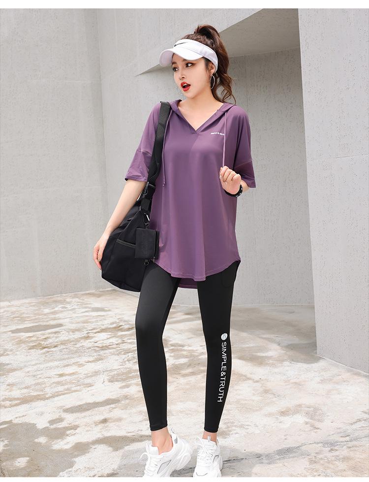 2024 Plus Size Yoga & Running Fitness Set - Tummy Control, Slim Fit