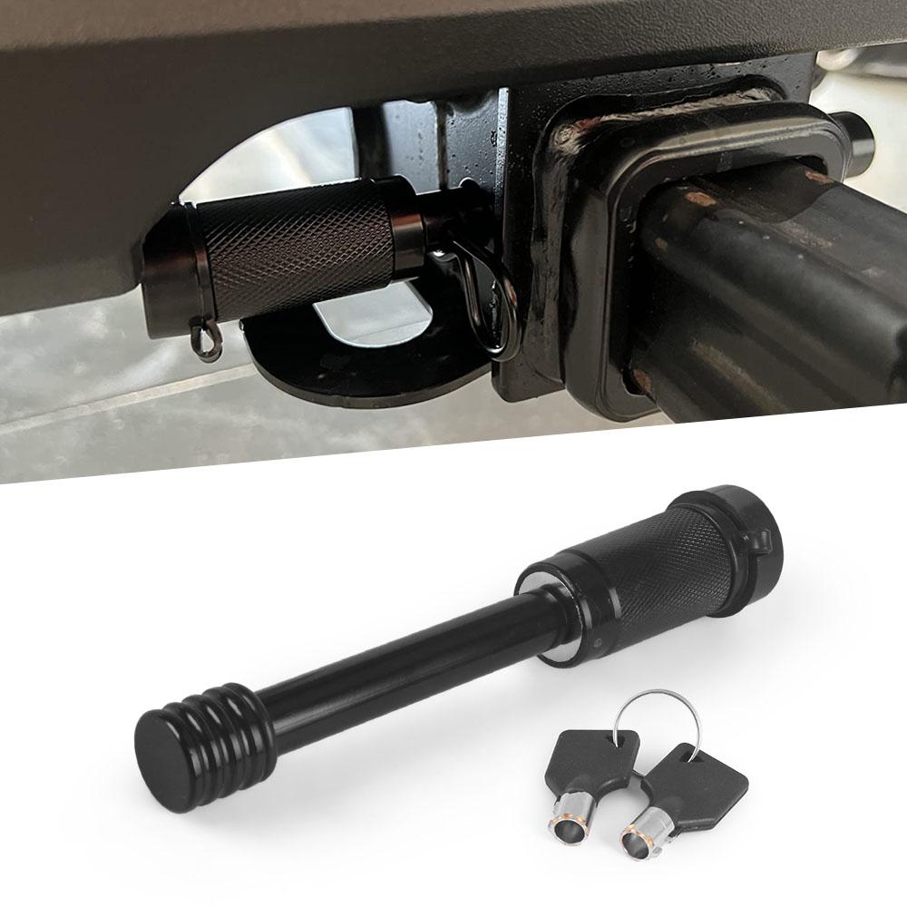 Trailer Hitch Lock 5/8 Inch Carbon Steel Towing Hitch Receiver Lock Anti-Theft Waterproof Hitch Receiver Pin Lock for Truck Car