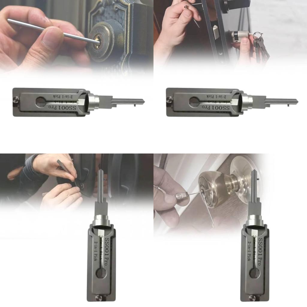 Lishi Ss001 Sc1 Kw1 Precision Two In One Manual Tool Repair Kit For Automotive Use