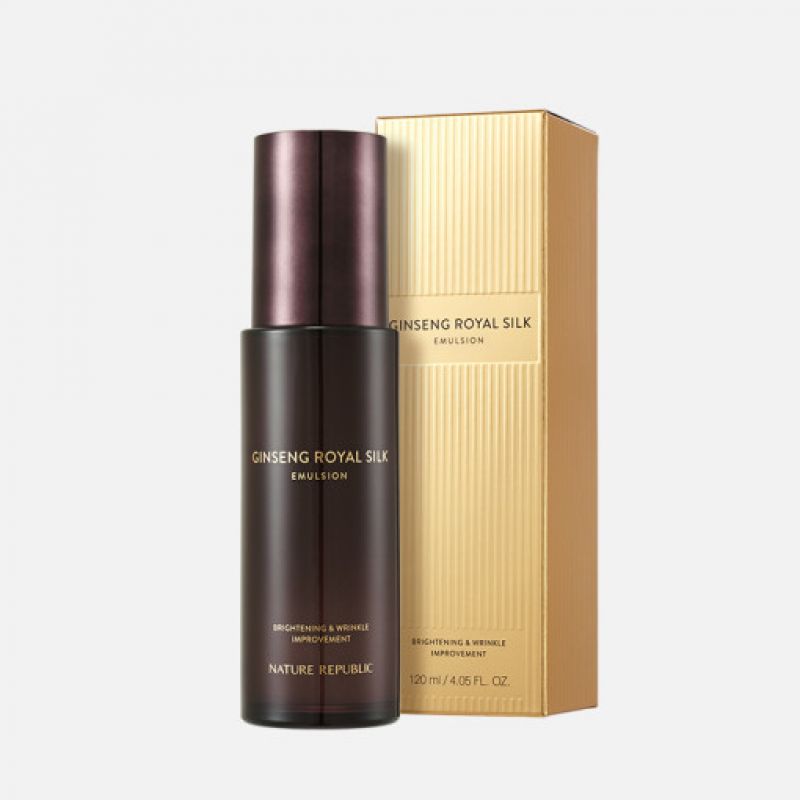 

Королевская шелковая эмульсия с женьшенем Nature Republic 120 мл