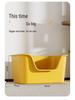 Oversized Splash-Proof Semi-Enclosed Cat Litter Box