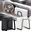 1/3PC Kitchen Stainless Steel Sink Sponges Holder Self Adhesive Drain Drying Rack Kitchen Wall Hooks Accessories Storage Racks