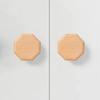 Wooden Handle Hexagon Square Round Drawer Knob Cupboard Closet Knobs Kitchen Cabinet Door Handle Furniture Decoration Wood Knobs