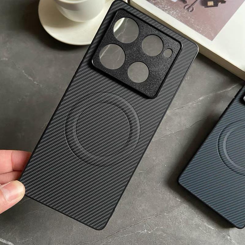 Case For Infinix Note 40 Pro Plus Case Luxury Stripe Silicone Leather Magnetic Back Cover For Note40 Pro+ 4G 5G Protection Shell