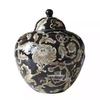 European Style Hand-Painted Ceramic Storage Jar for Living Room Décor