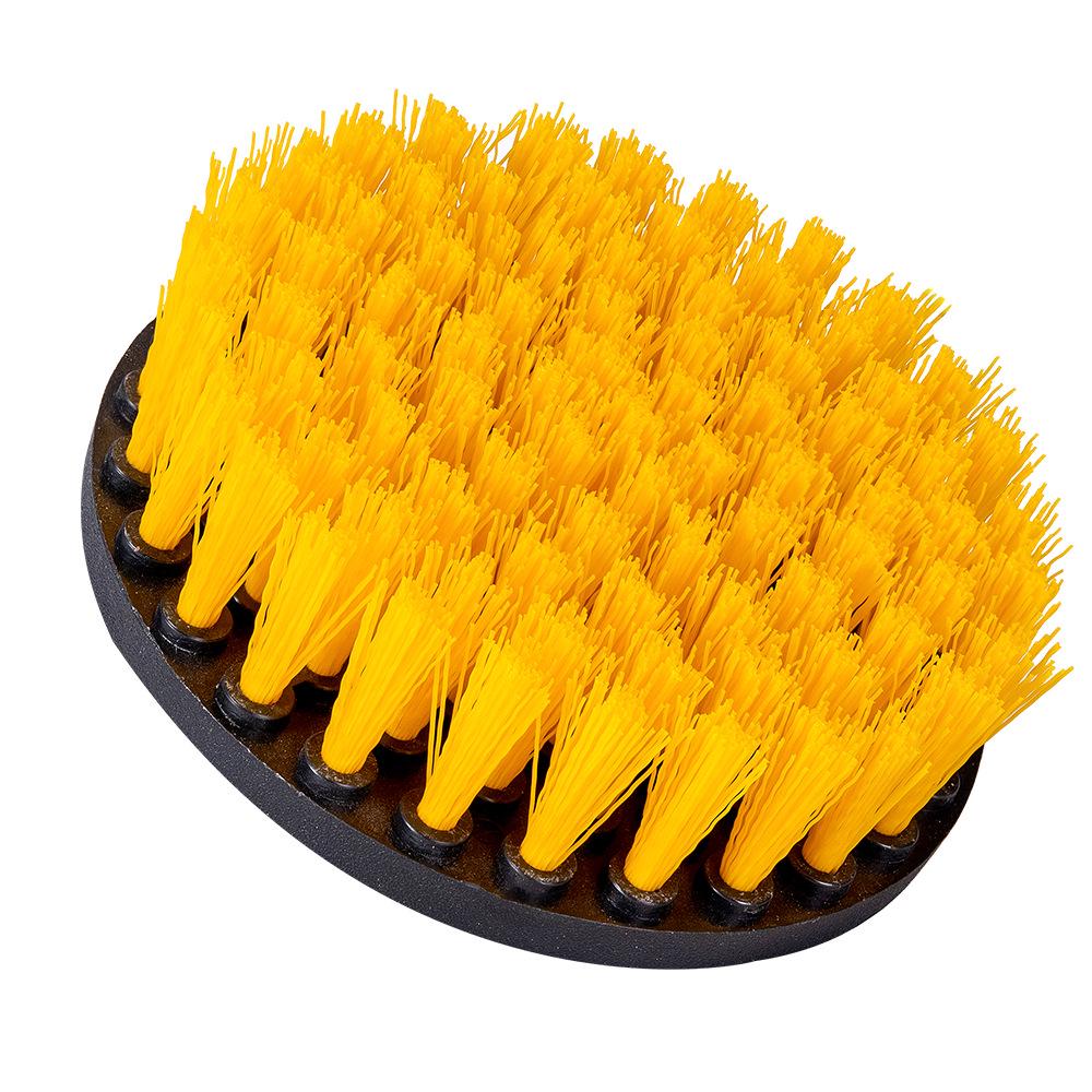 18-Piece Car Cleaning & Polishing Drill Brush Set for Wheels and Interiors