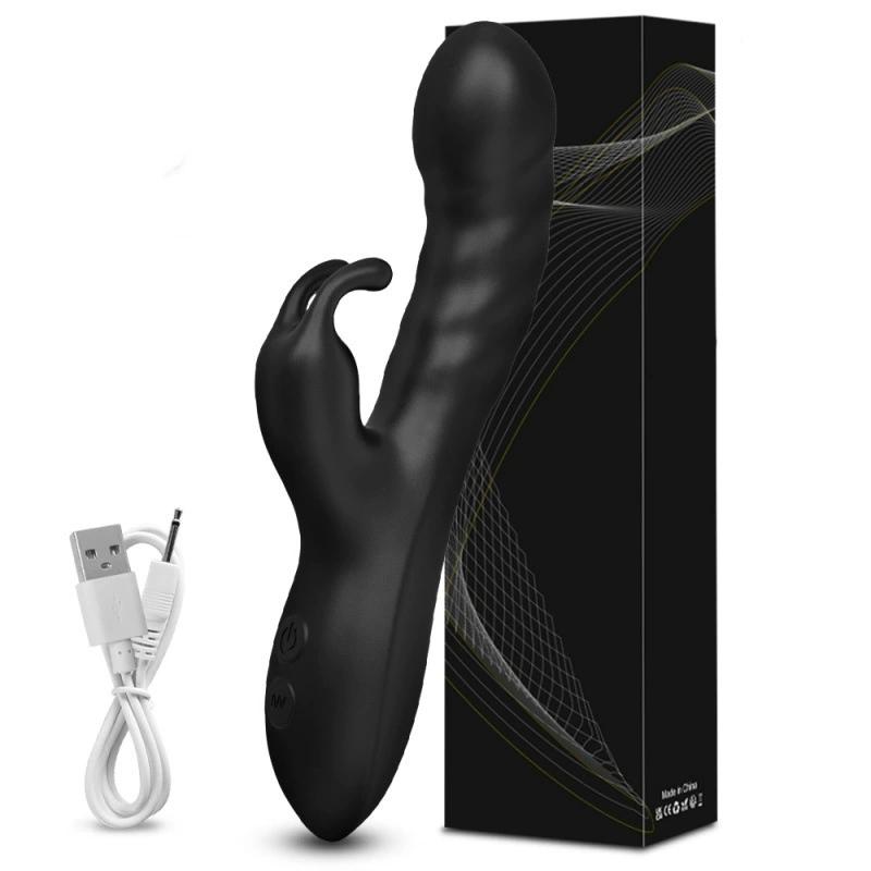1 Pcs Rabbit Vibrator Clitoris Stimulator Vibrator with 10 Vibration Mode, Personal Massager, Sex Toys for Women
