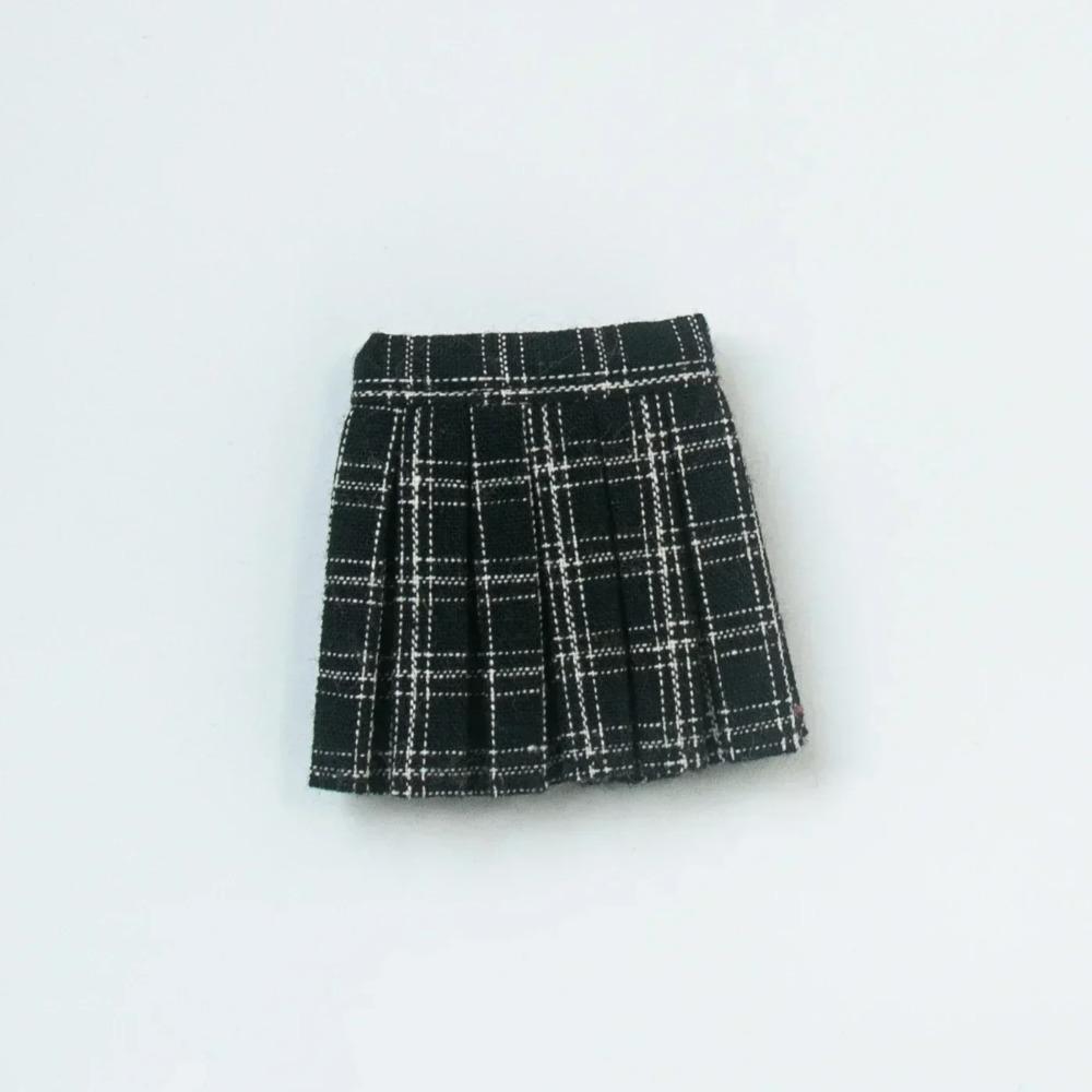 Blyth Clothes Mini skirt plaid cardigan pleated skirt student suit casual sweater jacket shirt Ymy Ob22 24 27 Doll Accessories