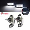 2PCS LED License Number Plate Light For Citroen Jumpy Jumper Peugeot Boxer OEM part 1303499808 For Fiat Ducato 1994-2006