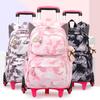 ZIRANYU Zaino Scolastico con Ruote per Bambini