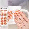 Semi Cured Gels Nails Stickers Nails Polish Strips Korean Style Gels Nails Strips Nails Art Decortions for Party