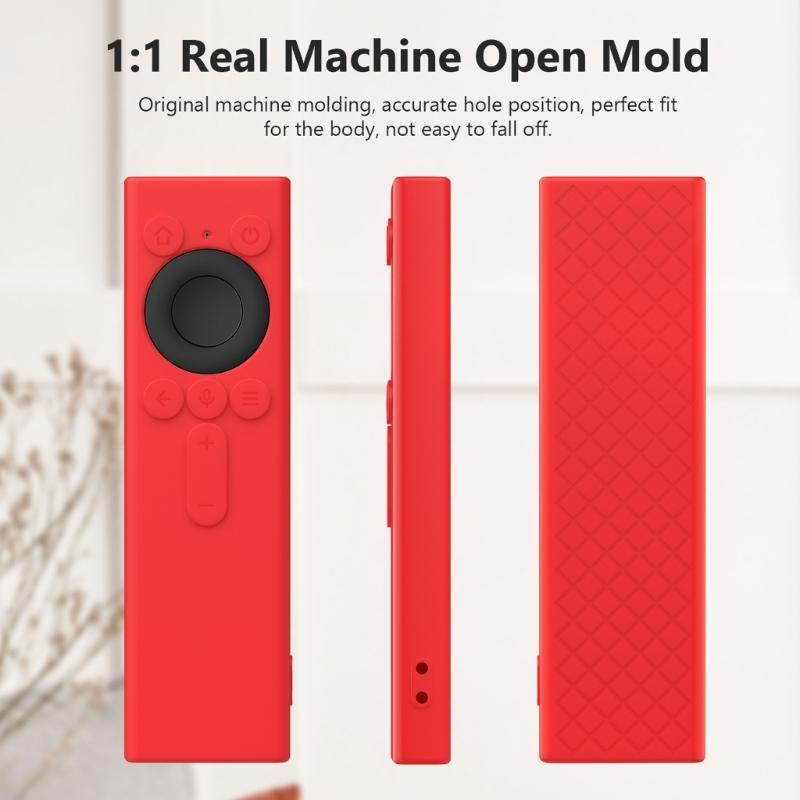 Soft Silicone AntiSlip Cover For Lingxi Remote Controller 2nd Gen TV Remote Precise Cutout Full Protections Easy Grip