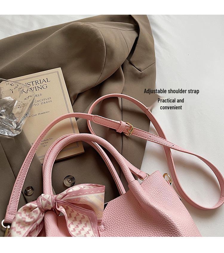 2025 Women's Premium Korean Fashion Handheld Tote: Large Capacity Crossbody for Work & Commute