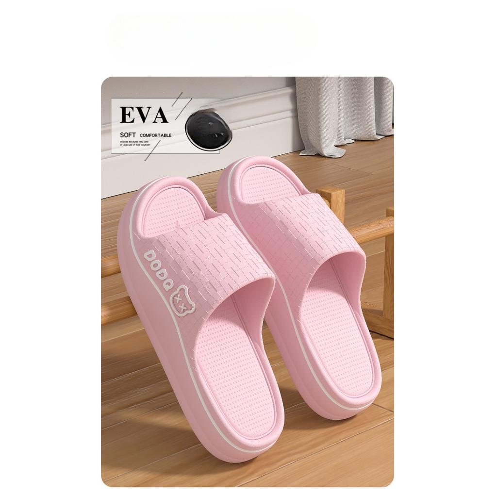 Ladies' EVA One Step Slippers - Comfortable Non Slip Bottom, Lightweight Indoor and Outdoor Beach Sandals, Non Slip Bottom, Home Slippers