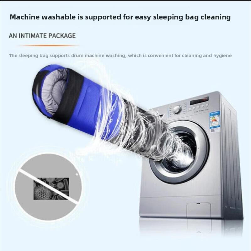 Outdoor Daunen-Baumwolle Isoliert Warmer Schlafsack Reise Nickerchen Camping Kaltes Wetter Rucksacktouren Schlafsack für Rucksacktouren Camping