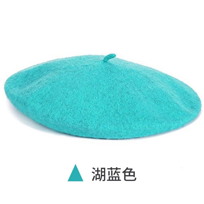 Acrylic Beret Winter Vintage Painter Hat Women's Fashion Beret