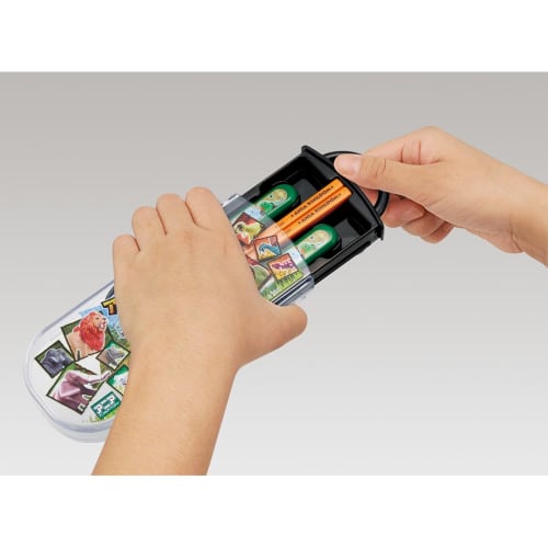 Skater Lunch Box Trio Set Chopsticks Spoon Fork Ania Kingdom Ania Children's Antibacterial Treatment Easy To Open Sliding Type Made In Japan TACC2AG-A