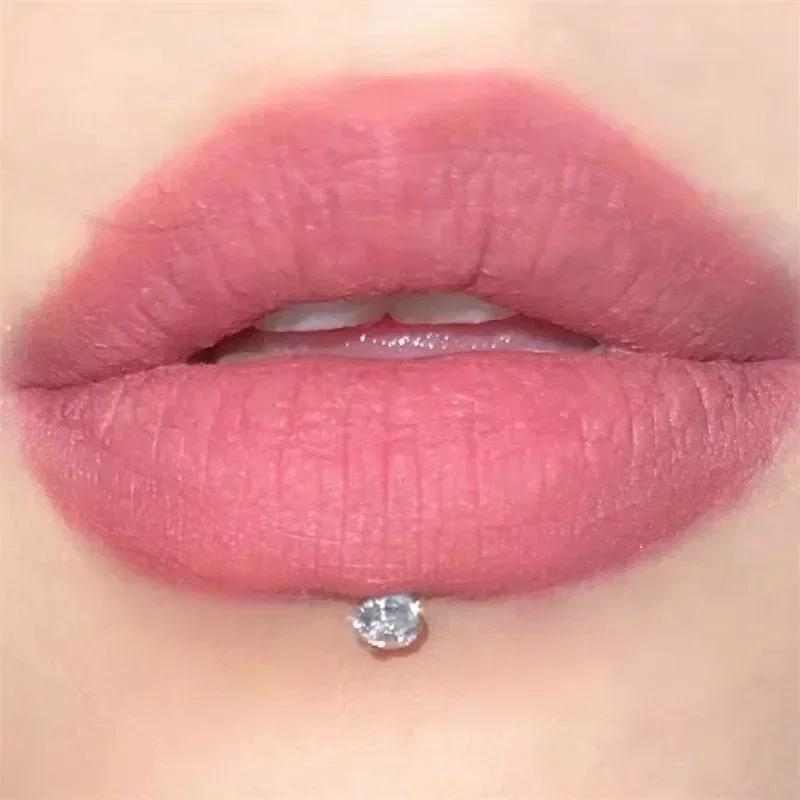 1 Stück G23 Titan Piercing CZ Stein Innen Gewinde Labret Monroe Lippenring Tragus Nagel Helix Ohrstecker 16G 18G Körperschmuck