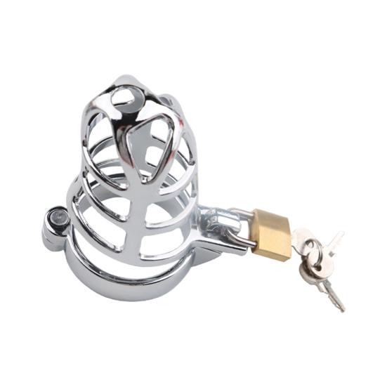 Penis Chastity Device Polishing Meticulous Workmanship Stainless Steel Male Chastity Device Belt for Sex