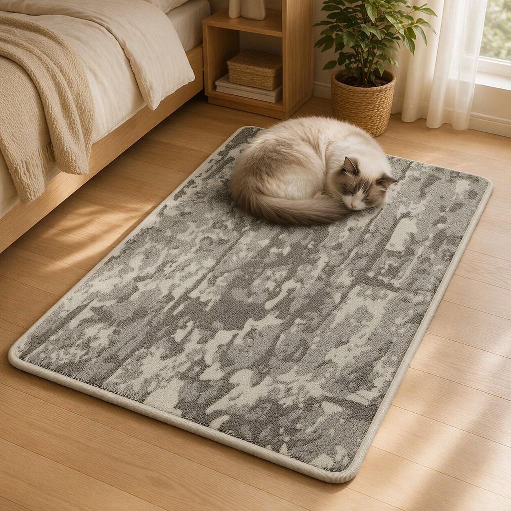 Pet Minimalist Style Small Fresh Entrance Entrance Bathroom Kitchen Floor Mat Floor Mat Non-slip Machine Washable Carpet 2026