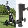 Plastic Trolley Umbrella Clip Black Golf Accessory High Quality Golf Umbrella Holder Accessory