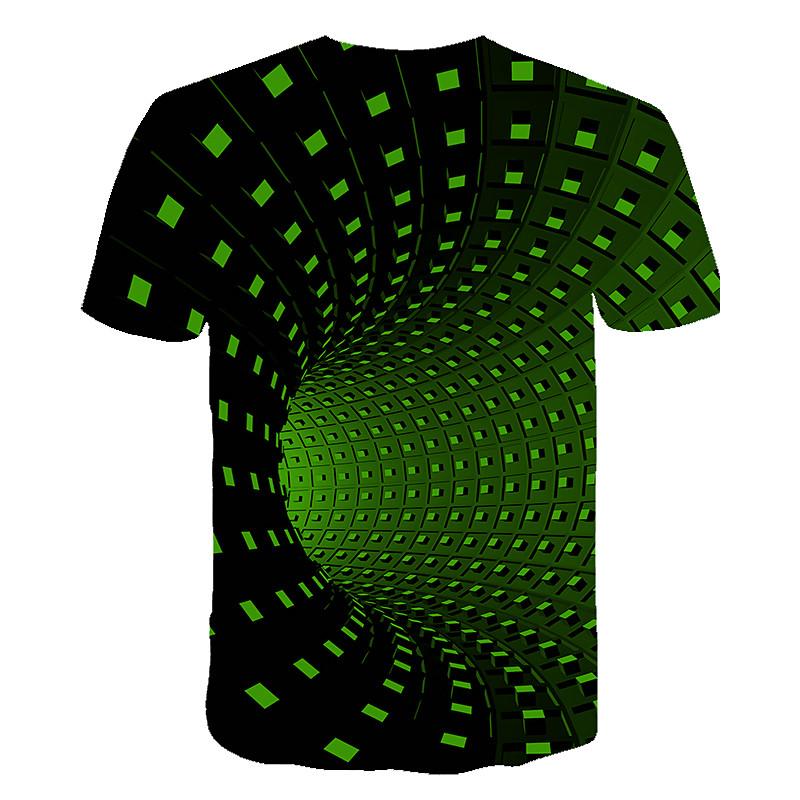 men's graphic optical illusion