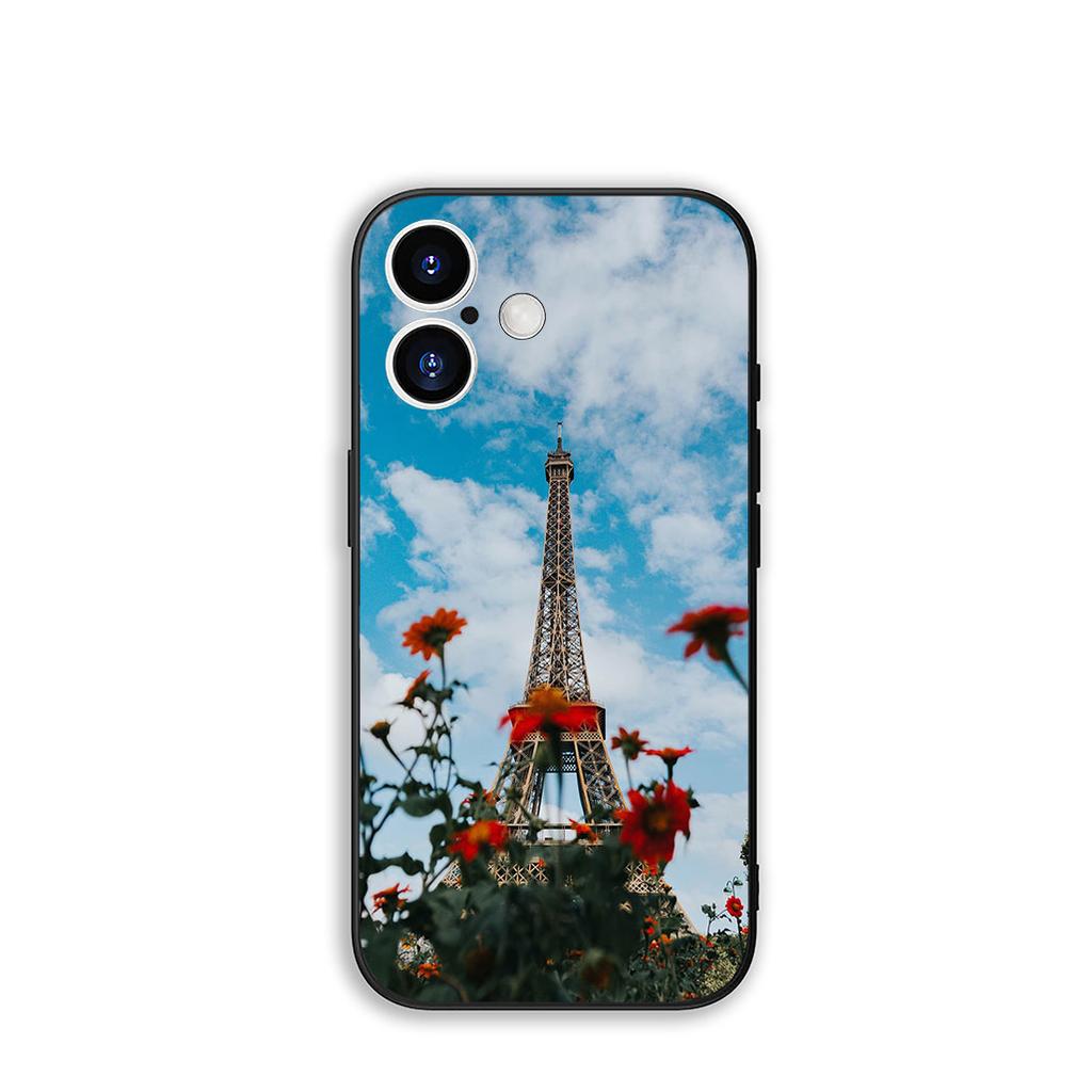Phone Cover Love Paris Eiffel tower pink Casing for Xiaomi Redmi Note 15 11 9 10 Pro Plus A5 9A 9T 10A 10C 9C NFC 15C 8T Case