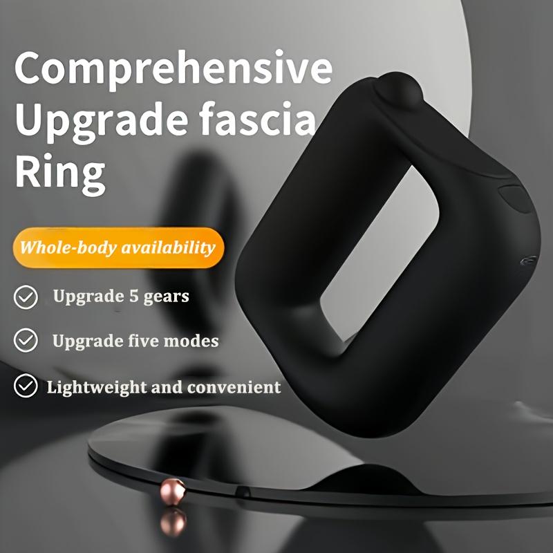Latest Fully Upgraded Multifunctional Fascia Ring Massager, Featuring 5 Handheld Applications, 5 Modes, 5 Frequencies, Portable And Convenient