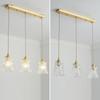 Ceiling Luminaire LED Pendant Lamp Home Decor Living Room Bedroom Kitchen Copper Glass Hanging Light Fixtures Chandelier Ceiling