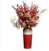 Chinese Office Cafe Table Flower Pot Ornaments New Year Wedding Gifts Home Livingroom Desk Ceramic Vase Furnishing Decoration
