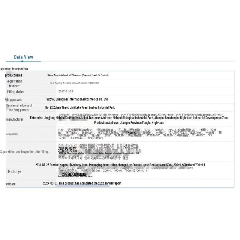 L'Oréal Men Expert 5-in-1 Charcoal Oil Control Anti-Dandruff Shampoo