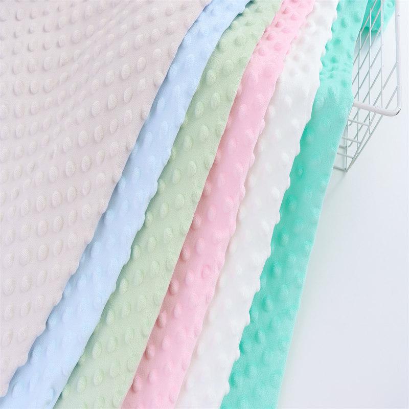 Spot Doudou Velvet Infant Sheet: Crystal Soft Bubble Velvet Fabric, Multiple Widths, Comforting Fit, Doudou Blanket Material