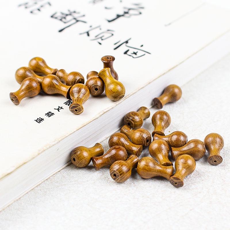 Rosewood Pendant Vase Beads 9*15MM DIY Bracelet 108 Buddhist Beads Literary Jewelry Accessories