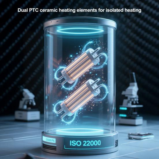 Ohřívač ručníků se zdravou technologií Rychlé zahřívání za 5 sekund Hlasové inteligentní ovládání Nastavitelná teplota Koupelnový ohřívač ručníků