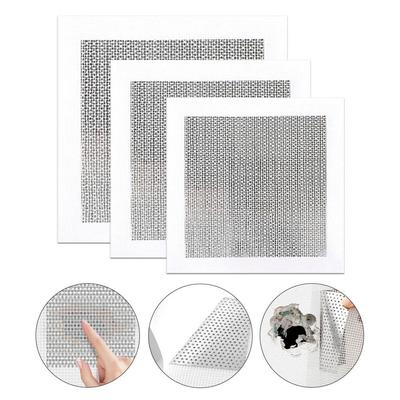 1pc Mesh Wall Repair Patch Adhesiv-e Fix Net Drywall Repair Kit  Hole Ceiling Plaster Damage Aluminum Plate Repair Patch
