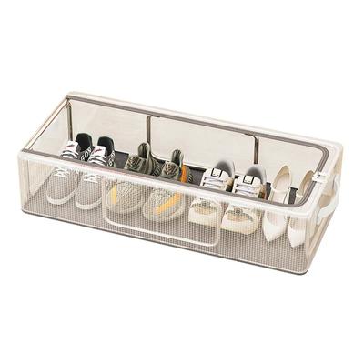 PVC Shoes Storage Bag Dustproof Waterproof Transparent Clothes Storage Box Under The Bed Large Capacity Shoes Storage Rack