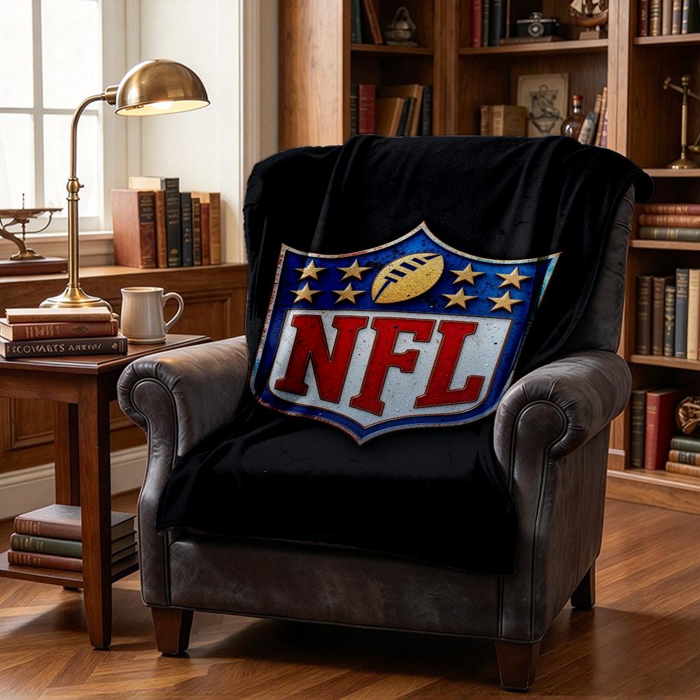 Nfl Game Throw Blanket Flannel Blanket Soft Warm Sofa Bed Camping home Decor Unique Christmas Gift C10271