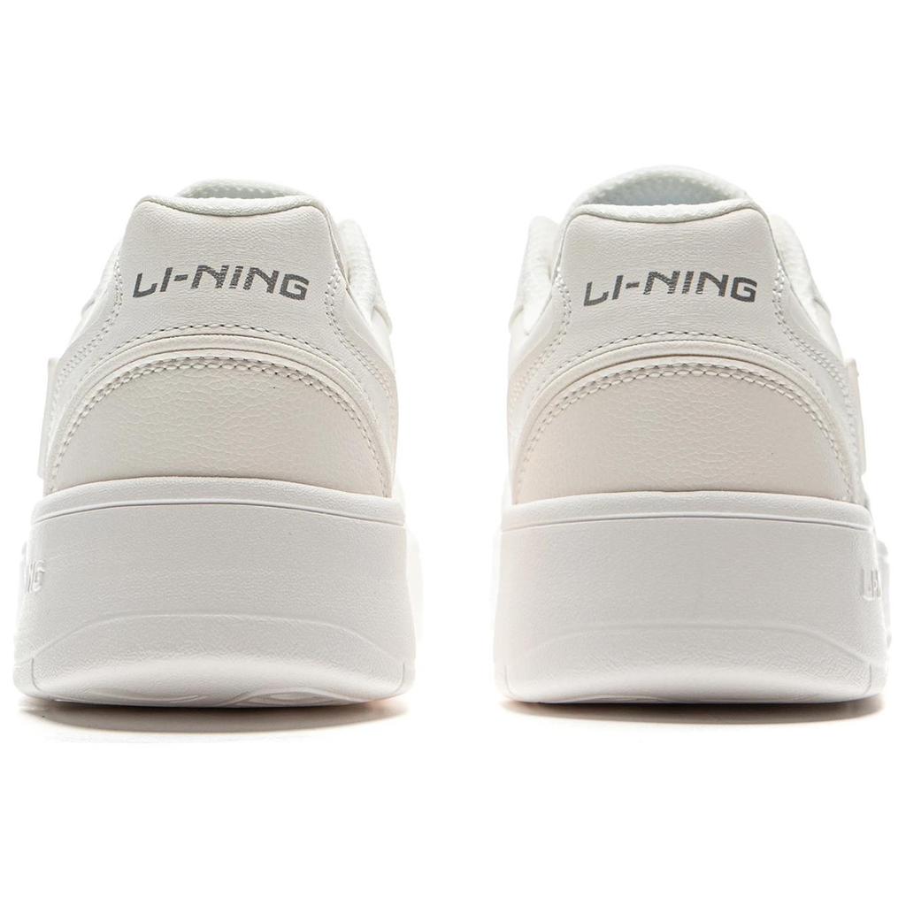 Li Ning Sycee V3 Slip Resistant Abrasion Resistant Low Top Skateboard Shoes Men's Mist White AGCV107-3