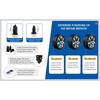 10PCS fast vacuum tire repair rubber nails, self-service tire repair nails, motor car repair screws tire repair artifact