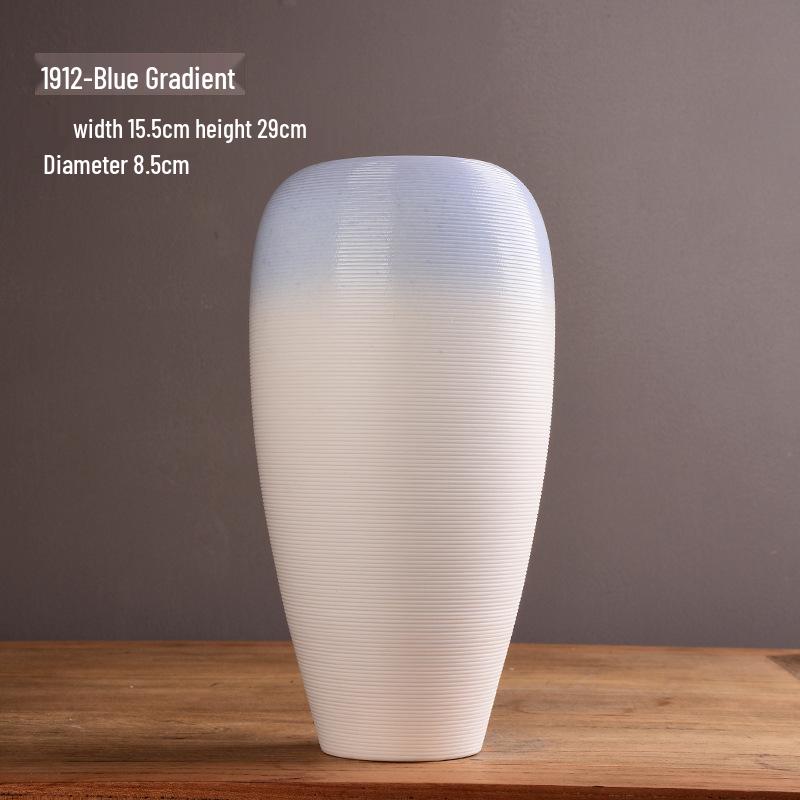 Handmade Modern Minimalist Ceramic Vase for Creative Flower Arrangements