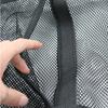Zippered Car Roof Storage Net Mesh Storage Bag Pouch for Camper Van Caravan 54 X 80cm