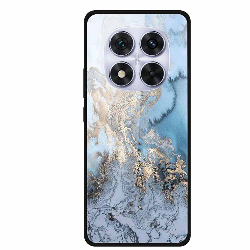 Hard Back Cover For Xiaomi Redmi Note 14 Pro 5G Case Soft Bumper Tempered Glass Case For Redmi Note 14 Pro 4G Case Note14 Pro