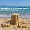Ogromny Komplet Zestaw Plażowy Młyn Do Piasku Wiaderko Łopata Grabki