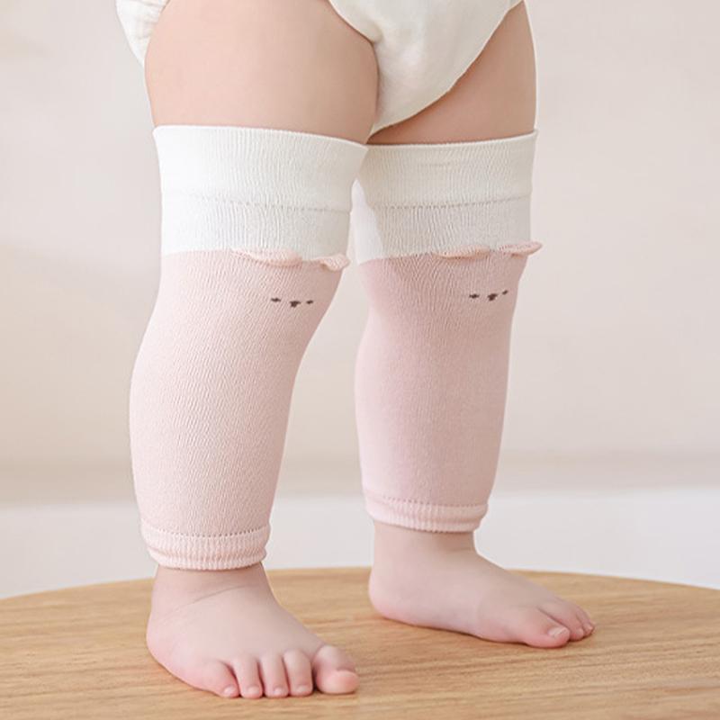 3 Pairs Long Baby Knee Pad Warm Leg Warmer Toddler Knee Pads Sports Crawling Kids Knee Pad Cartoon Leg Warmers For Baby