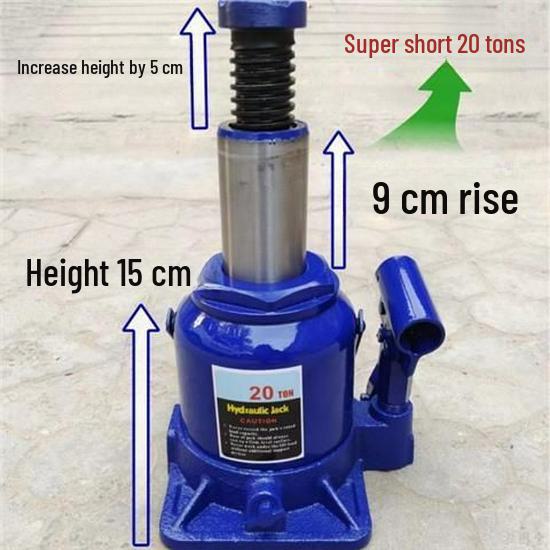 13.5cm 10-Ton Low Profile Jack for Vehicle Tire Change and Auto Repair