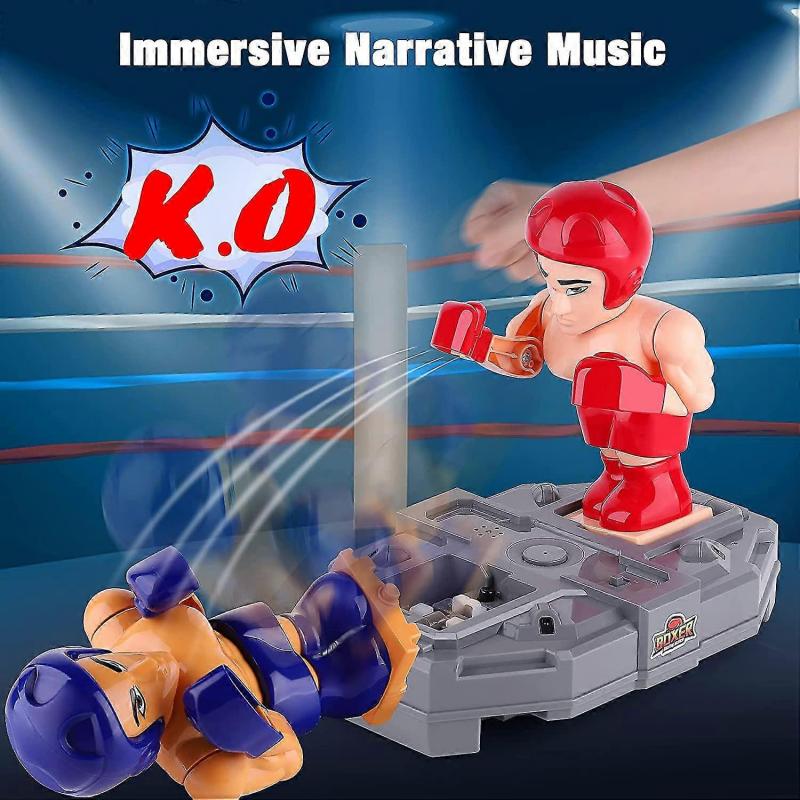 Robot Boxing Game Toy, Rc Fighting Robots WITH Sounds Playset,fighting Robot Game for Party