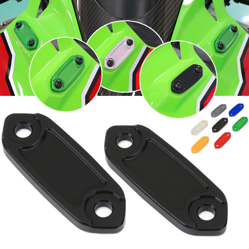 Motorcycle Rearview Mirrors Seat Decorative Cover Mirror Base Fit For 250 300 400 650