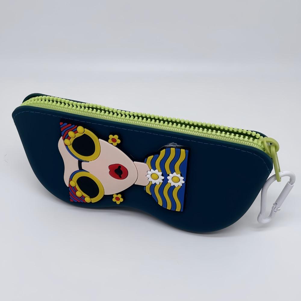 Multifunctional Glasses Bag Dustproof Waterproof Small Items Bags Silicone Eyeglasses Box