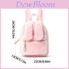 Kids Plush Backpack With Rabbit Ear Design For Travel And School