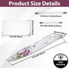 Ironing Board Cover Ironing Board Pad with Elastic Edges Universal Scorch Heat Resistant Small Ironing Board Cover Durable Tool